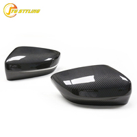 Coque de rétroviseur en fibre de carbone sèche RHD/LHD pour BMW G20 G30 G14 G15 G16 G22 G23 G26 G11 G12 G32, revêtement de rétroviseur en carbone véritable