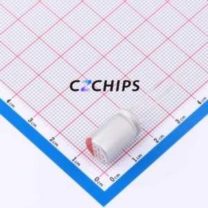 Condensador Sólido SPT1VM821G16ORVZC, Componente de Montaje en Orificio (THT), D10xL16mm 820uF 20% 35V - Product Image 1