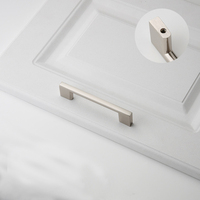UNIK 2026 Ventes Flash Poignées et Boutons de Tiroirs de Cuisine de Luxe en Aluminium et Nickel