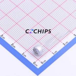 Condensador Sólido NPXC0421C220MJTM, Componente de Orificio Pasante (THT), D6.3xL4.2mm 22uF 20% 16V - Product Image 1