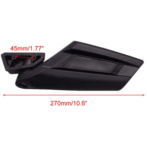 GOOFIT-espejo retrovisor para motocicleta, manillar de 44mm de repuesto para UTV RZR <span class=keywords><strong>Can</strong></span> <span class=keywords><strong>Am</strong></span> <span class=keywords><strong>Maverick</strong></span> <span class=keywords><strong>X3</strong></span> 2017 <span class=keywords><strong>2018</strong></span> ATV Quad Bike, negro - Product Image 4