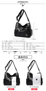 Bolsos de Mensajero de Alta Calidad para Mujer, Bolsos Cruzados de Cuero PU, Bolsos de Hombro de Diseñador para Mujer, Bolsos de Mano y Carteras - Product Image 6