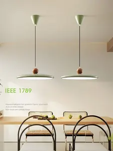 UFO creme-stil restaurant kronleuchter moderne einfachheit 2023 neue beliebte tischlampe netz rot designer barlampe