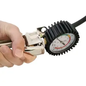 ऑटो उपकरण टायर परिवर्तक टायर Inflating बंदूक दबाव नापने का यंत्र के साथ डायल टायर Inflator