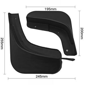 LUMA <span class=keywords><strong>Prix</strong></span> d'usine Bavette de voiture en plastique durable avant et arrière PP Garde-boue de voiture pour <span class=keywords><strong>Suzuki</strong></span> SX4 S-CROSS 2014-2019 - Product Image 4