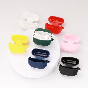 Funda de Silicona para Auriculares <span class=keywords><strong>Xiaomi</strong></span> <span class=keywords><strong>Redmi</strong></span> <span class=keywords><strong>Buds</strong></span> <span class=keywords><strong>4</strong></span> <span class=keywords><strong>Pro</strong></span>, Diseño Personalizado, Color Sólido, Bolsa para Auriculares Inalámbricos, Funda para Airpod <span class=keywords><strong>Pro</strong></span> - Product Image 3