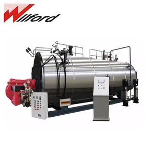 Boiler For Rice 1 Ton Horizontal Gas Or Oil Fired Steam Boiler For Rice Mill