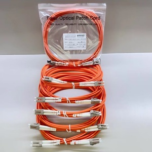 Câble à fibres optiques MMF avec gaine LSZH, multimode duplex LC/UPC vers LC/UPC 50/125µm OM2, câble de brassage - Product Image 6