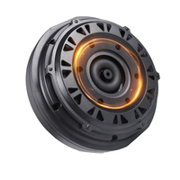 Amplificateur de puissance intégré actif pour voiture Caisson de secours de 12 pouces en plastique coaxial Type caché Montage universel