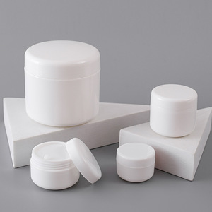 Tarro de plástico redondo con tapa a presión para crema, 10g 30g 50g 100g 200g 250g 300g 500g, envase cosmético para viaje y reenvasado - Product Image 3