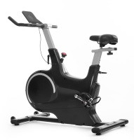 Vélo de spinning magnétique professionnel en acier pour l'exercice en intérieur et appareil elliptique de cardio-training pour la maison