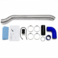 Snorkel de voiture tout-terrain 4x4 en acier inoxydable, procédé de tréfilage, pour Toyota Hilux N70 N80 VIGO 2005 - 2014