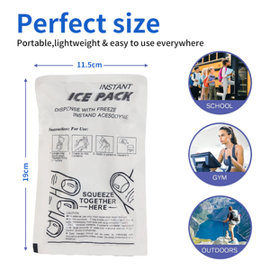 2024 baolun ngay lập tức Túi nước đá dùng một lần Túi lạnh y tế nén - Product Image 3