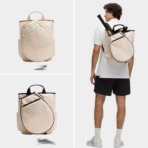 Bolsa de Tenis, Bolsa para Raqueta de Tenis, Resistente al Agua, de Poliéster, Mochila para Raqueta de Tenis con Gran Capacidad para Gimnasio, Cancha y Uso Diario - Product Image 5
