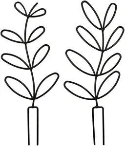ECS-693 anelli di supporto per gabbia per piante con palo di supporto a stelo singolo da giardino