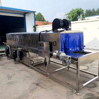Laveuse de caisses, machine à laver les petites caisses, machine à laver les boîtes en plastique