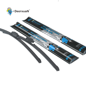 Deerxuan Kleurrijke Ruitenwissers S169 Auto Natuurrubber Voorzijde Zachte Multifunctionele Frameloze Universele All-Season Ruitenwisser - Product Image 5