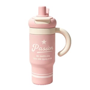 Stainless Steel Tumbler 16Oz Double Wall Vacuum Insulated With Handle For Travel Outdoor Use - Product Image 5