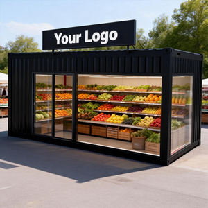 Quiosco de Acero Prefabricado de Montaje Rápido, Unidad de Venta de Comida Rápida para Vendedores de Hamburguesas, Refugio contra la Lluvia para Tiendas de Centros Comerciales - Product Image 5