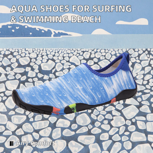 Venta al por mayor Surf Natación Zapatos de agua Material superior transpirable adecuado para la playa Barefoot Creek Trekking - Product Image 5