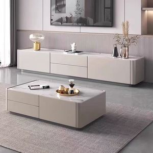 Nouveau design de meuble <span class=keywords><strong>TV</strong></span> minimaliste pour salon meuble <span class=keywords><strong>TV</strong></span> extensible réglable avec rangement Support <span class=keywords><strong>TV</strong></span> pour chambre d'hôtel en <span class=keywords><strong>dalle</strong></span> de roche - Product Image 3