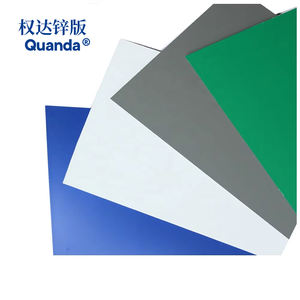 מכירה ישירה אבץ מתכת תחריט אבץ צלחת עמידות קורוזיבית גבוהה עבור מוצרים כימיים - Product Image 1