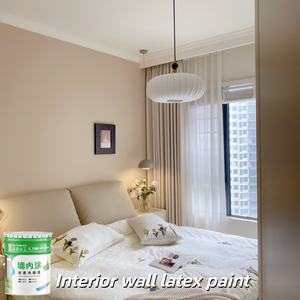 Peinture acrylique latex inodore Wufushan pour murs extérieurs, application au pistolet, pour la rénovation de bâtiments et l'utilisation domestique en extérieur - Product Image 2