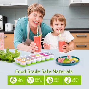 Haixin tùy chỉnh Silicone <span class=keywords><strong>Ice</strong></span> <span class=keywords><strong>Cube</strong></span> khay tái sử dụng <span class=keywords><strong>ICE</strong></span> molds có thể tháo rời nắp Stackable bóng hình dạng PP chất liệu cho tủ đông làm đá - Product Image 5