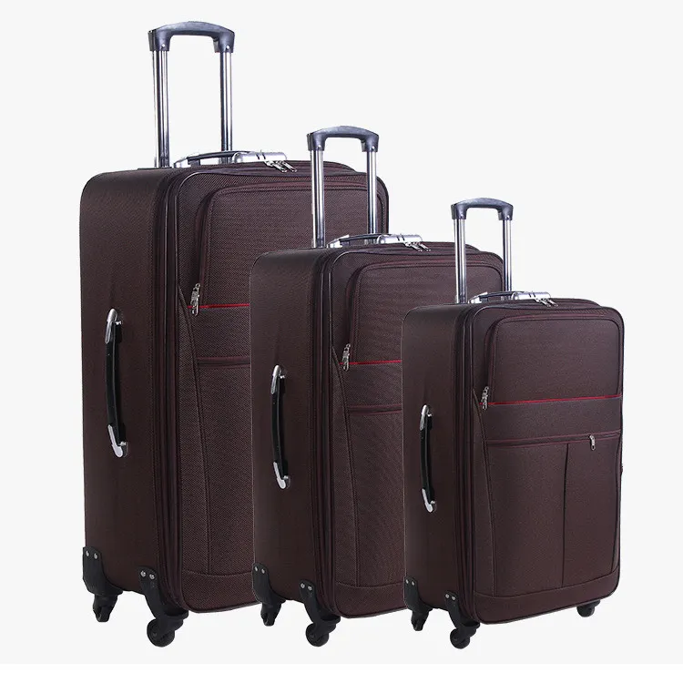 Eva High End Oem Fashion Trolley Case para bagagem de viagem, 3 peças, estojo para bagagem, conjunto com rodas