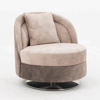 Mobilier de maison moderne simple confortable dossier salon chaise de loisirs simple