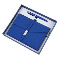 Ensemble de stylos et de carnets promotionnels avec logo personnalisé, couverture en tissu A5, boîte cadeau, impression sérigraphique, cadeaux