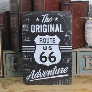 Insegne di metallo in metallo <span class=keywords><strong>Vintage</strong></span> retrò segni di latta in metallo Retro Retro uomo grotta decorazione da parete per Garage insegne di stagno di olio di Gas - Product Image 5