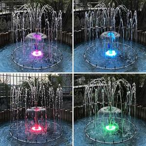 Nouvelle Fontaine Musicale d'Extérieur en Acier Inoxydable à LED 7 Couleurs, Conception Tendance, Petite Fontaine pour Hôtels, Parcs et Centres Commerciaux, Prix Bas - Product Image 6