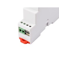 Módulo de relé WiFi industrial de 1 canal, compatible con WiFi/Blueth /RS485, con múltiples circuitos de protección de aislamiento,