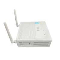H1S-3 Gpon XPON ONU ONT Modem 1GE + 3FE + TEL + WIFI + 1USB FTTH versi bahasa Inggris 2.4G Epon xont pon ONU