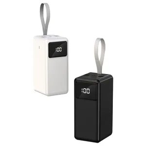 모바일 충전기 15001-20000(mAh) 여행 전화 은행 2023 핫 세일 전원 은행 Oem 로고 50000mah Powerbank 가장 많이 팔린 제품