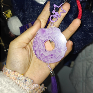 Llavero <span class=keywords><strong>de</strong></span> juego con diseño <span class=keywords><strong>de</strong></span> Wanderer, el <span class=keywords><strong>Señor</strong></span> Eterno <span class=keywords><strong>de</strong></span> la Sabiduría Arcana, estilo caricatura, con borla y colgante <span class=keywords><strong>de</strong></span> estilo antiguo chino - Product Image 3