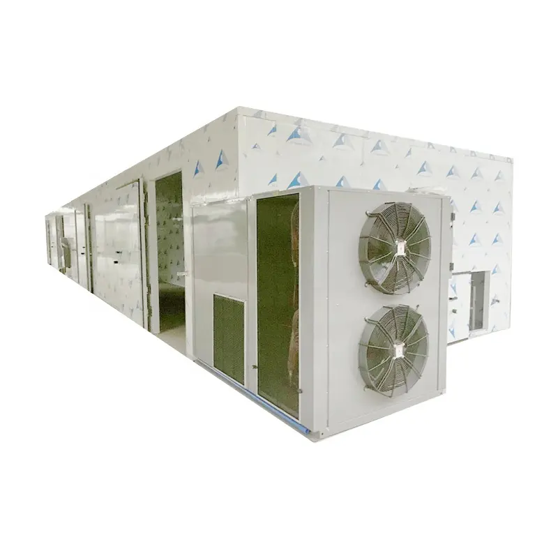 Mesin Pengering Mango sirkulasi udara panas Industri Mesin Pengering buah komersial pengering makanan Oven cabai dehidrator 50 CE PLC