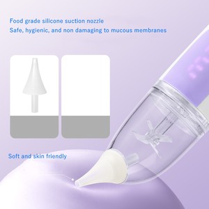 Aspirateur nasal électrique <span class=keywords><strong>pour</strong></span> bébé, dispositif de nettoyage du <span class=keywords><strong>nez</strong></span>, extracteur de morve <span class=keywords><strong>pour</strong></span> nouveau-nés, aspirateur nasal rechargeable - Product Image 4