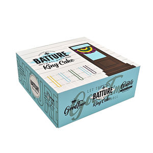 Cajas para Pasteles de Papel Blanco Impresas Personalizadas de Grado Alimenticio de 4, 6 y 8 Pulgadas para Cumpleaños, Bodas, Aniversarios y Fiestas - Product Image 5