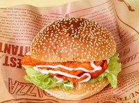 Papier d'emballage alimentaire anti-graisse imprimé sur mesure, feuille jetable pour sandwichs et burgers avec logo, revêtement PE, pour traiteur