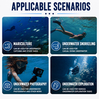 Système de plongée sous-marine sans réservoir, appareil respiratoire de plongée, équipement de plongée artificielle pour l'exploration sous-marine et la pêche