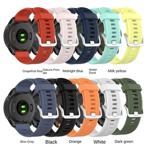 <span class=keywords><strong>Correa</strong></span> de reloj deportivo de silicona de 22mm para <span class=keywords><strong>Garmin</strong></span> Forerunner <span class=keywords><strong>745</strong></span> 745XT <span class=keywords><strong>correa</strong></span> de reloj de silicona de lujo - Product Image 5