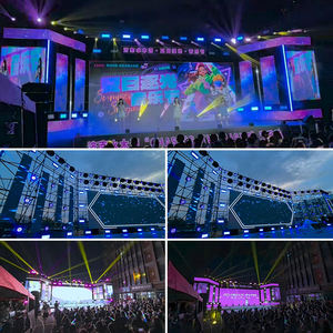 Iluminación LED Exterior RGBW 4 en 1 de 500W, Resistente al Agua, Matriz de Color Completo, Control de Píxeles, Luz Estroboscópica, Efectos para DJ, <span class=keywords><strong>Discoteca</strong></span>, Escenario - Product Image 6