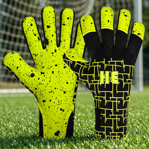 Gants de gardien de but en latex allemand super doux Predator Guard, gants de gardien de but professionnels de football avec protection des doigts - Product Image 4