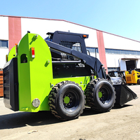 Spedizione gratuita YHMG Mini Skid Steer Diesel Loader economico YH65 Wheel Loader Minicargador EPA motore compatto Skid Steer Loader