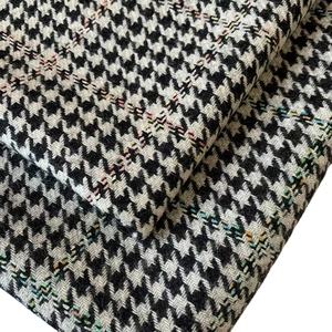 Kain Melton Houndstooth 50% Wol 560g/<span class=keywords><strong>m</strong></span> untuk Jas Wanita dan Dekorasi Rumah, Barang Siap Kirim - Product Image 1
