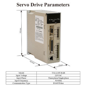 1.5kw 220vac 1500Rpm Eenfasige Driefasige <span class=keywords><strong>Ac</strong></span> Servomotor Met Rempuls <span class=keywords><strong>Servo</strong></span> Drive 130Mm 10n. M Waterdichte Bescherming - Product Image 4