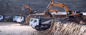 Nuevo Camión Minero Sinotruk Howo de China de 70T 80T 90T 105T con Neumáticos <span class=keywords><strong>Gigantes</strong></span> para <span class=keywords><strong>Camiones</strong></span> Mineros - Product Image 5