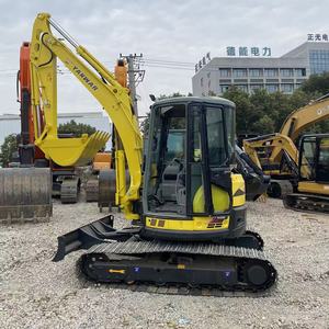 Excavadora de segunda mano de excelente calidad YANMAR ViO55 de 5.5 toneladas con precio económico, excavadora usada en venta, mini excavadora usada - Product Image 4